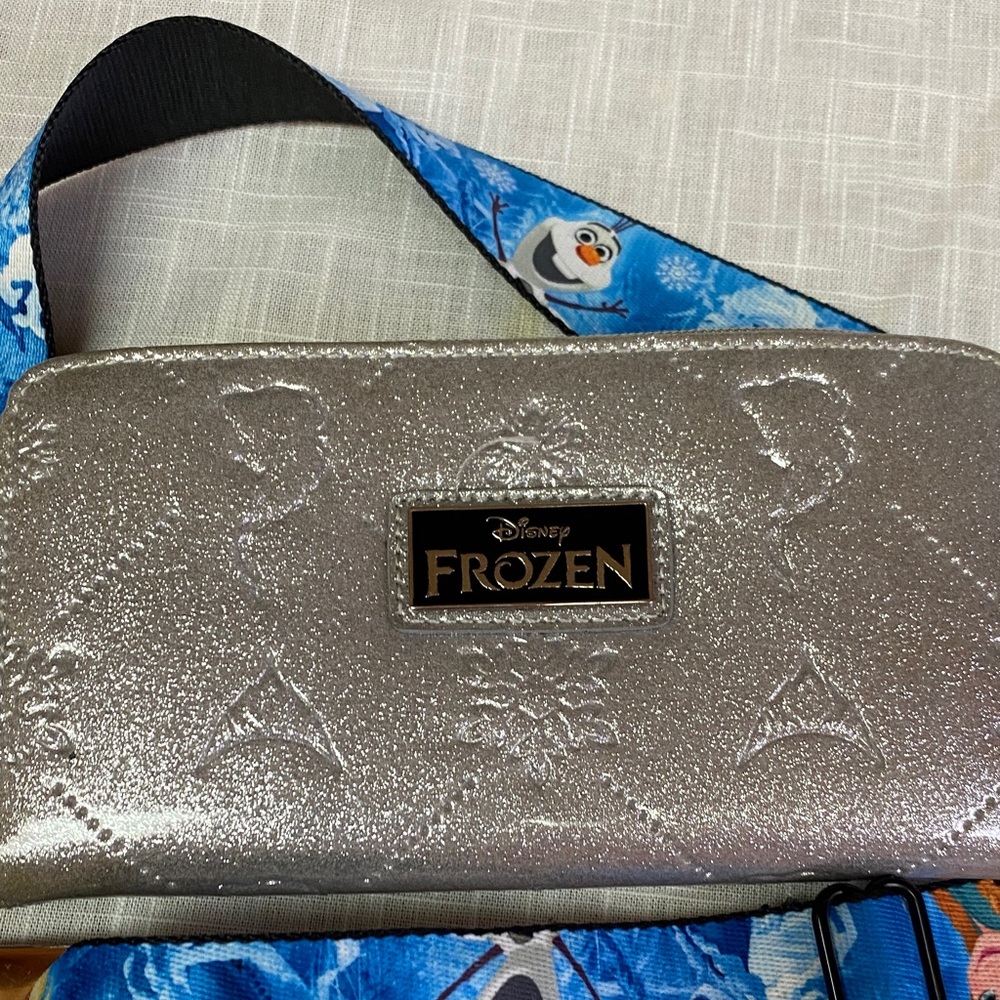 Silver Crossbody Bag